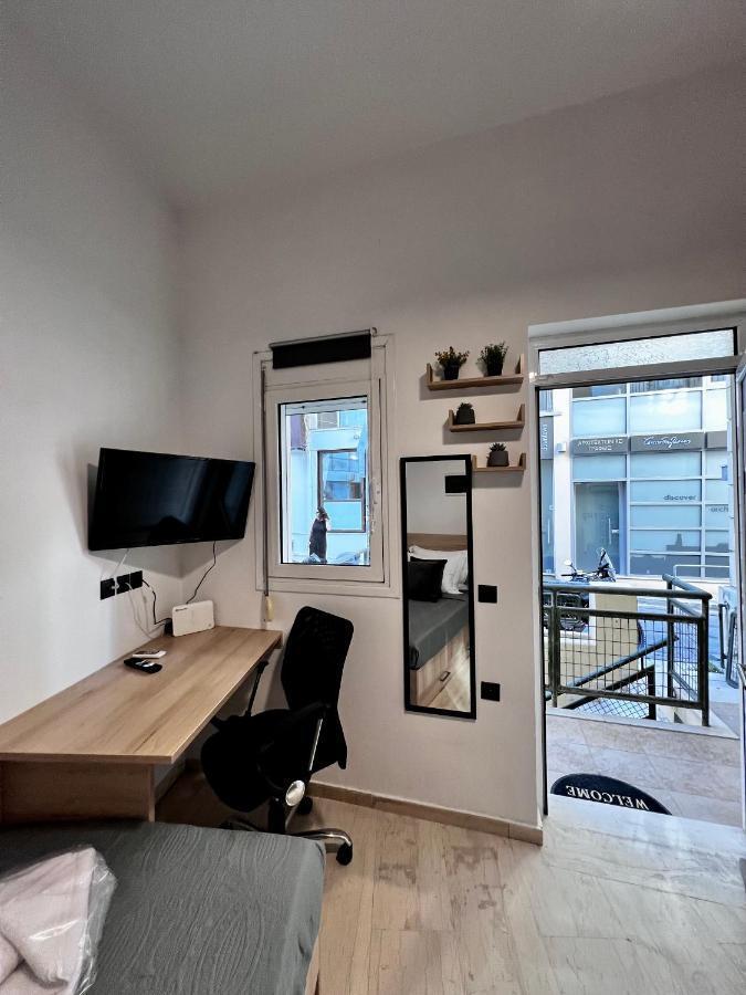 Central Single Room Ground Floor Iraklio Exterior foto